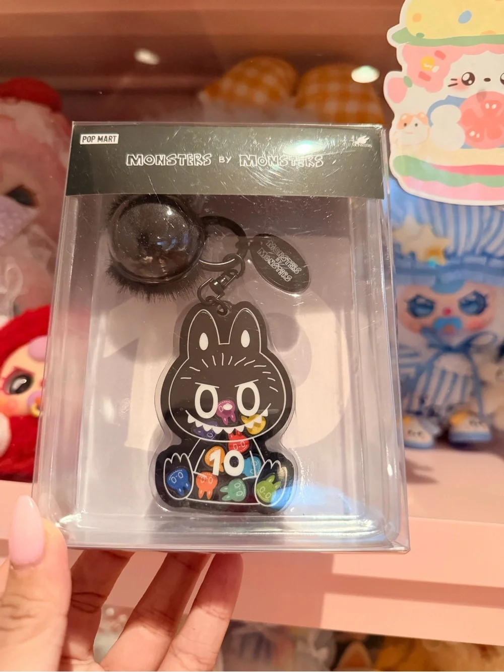 MONSTERS by MONSTERS Labubu 10th Anniversary Keychain